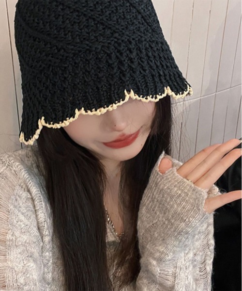 Miniministore（ミニミニストア）の「バケットハット レディース サマーハット（ハット・レディース・ブラック/ライトブラウン/ベージュ・FREE）」の6枚目の写真