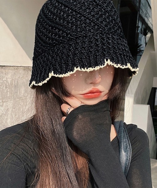 Miniministore（ミニミニストア）の「バケットハット レディース サマーハット（ハット・レディース・ブラック/ライトブラウン/ベージュ・FREE）」の7枚目の写真