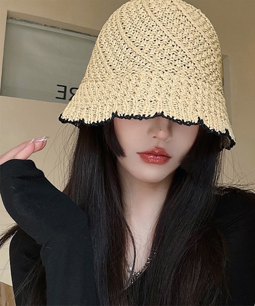 Miniministore（ミニミニストア）の「バケットハット レディース サマーハット（ハット・レディース・ブラック/ライトブラウン/ベージュ・FREE）」の8枚目の写真