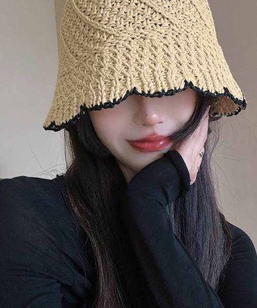 Miniministore（ミニミニストア）の「バケットハット レディース サマーハット（ハット・レディース・ブラック/ライトブラウン/ベージュ・FREE）」の9枚目の写真