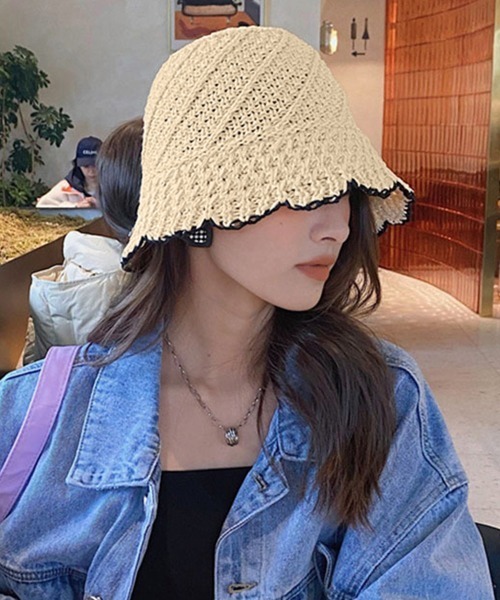 Miniministore（ミニミニストア）の「バケットハット レディース サマーハット（ハット・レディース・ブラック/ライトブラウン/ベージュ・FREE）」の10枚目の写真