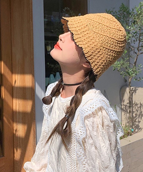 Miniministore（ミニミニストア）の「バケットハット レディース サマーハット（ハット・レディース・ブラック/ライトブラウン/ベージュ・FREE）」の13枚目の写真