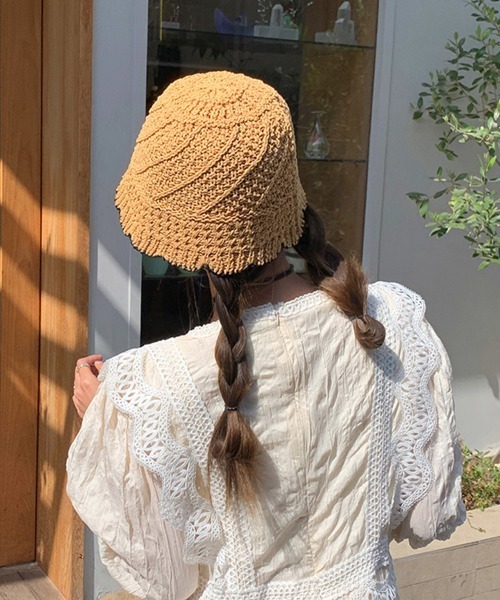 Miniministore（ミニミニストア）の「バケットハット レディース サマーハット（ハット・レディース・ブラック/ライトブラウン/ベージュ・FREE）」の14枚目の写真