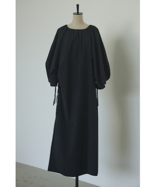 BLACK BY MOUSSY（ブラックバイマウジー）の「many gather dress(メニーギャザードレス)（ワンピース・レディース・ブラック/ブルー・FREE）」の16枚目の写真