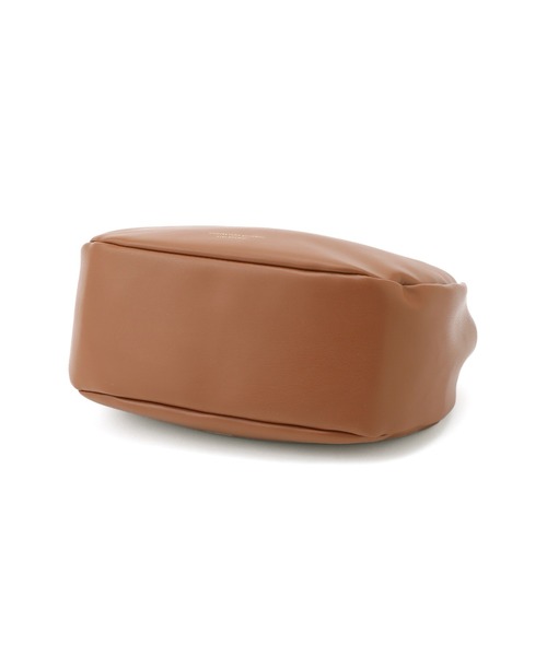 ROPE' PICNIC(ロペピクニック)の「【WEB限定カラー:ブラウン】シャーリングワンショルダーラウンドバッグ(ハンドバッグ・レディース・ブラウン/シルバー/ブラック/キナリ・FREE)」の12枚目の写真