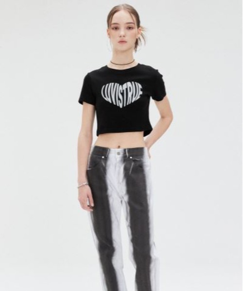 LUVISTRUE(ラヴイズトゥルー)の「SU REFLECT TEE(Tシャツ/カットソー・レディース・ブラック/ホワイト・FREE)」の12枚目の写真