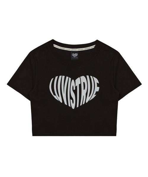LUVISTRUE(ラヴイズトゥルー)の「SU REFLECT TEE(Tシャツ/カットソー・レディース・ブラック/ホワイト・FREE)」の5枚目の写真
