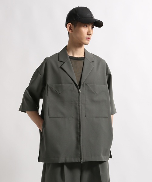 STERNBERG（スタンバーグ）の「STERNBERG/ZIPシャツジャケット