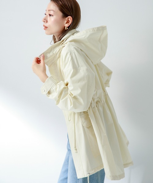 URBAN RESEARCH Sonny Label(アーバンリサーチサニーレーベル)の「ミリタリーナイロンブルゾン(ミリタリージャケット・レディース・オフホワイト/カーキ/ブラック・FREE)」の17枚目の写真