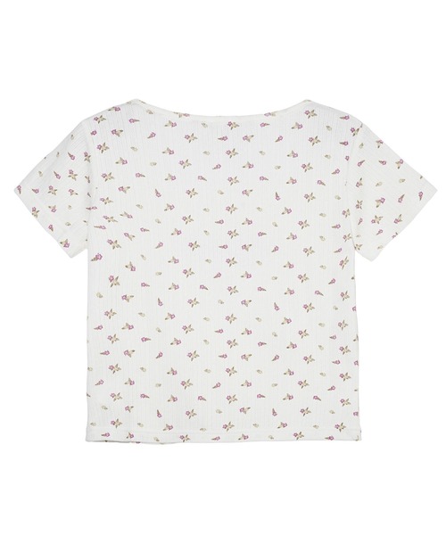 X-girl（エックスガール）の「HIBISCUS S/S BABY TOP（Tシャツ