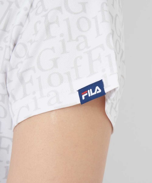 FILA GOLF(フィラゴルフ )の「【FILA GOLF/フィラゴルフ】レディース半袖シャツ ゴルフ(シャツ/ブラウス・レディース・ホワイト/ブラック/グレー・MEDIUM/LARGE/X-LARGE)」の8枚目の写真