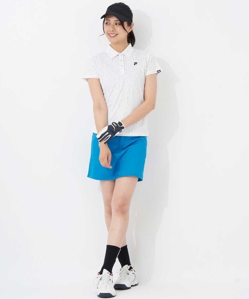 FILA GOLF(フィラゴルフ )の「【FILA GOLF/フィラゴルフ】レディース半袖シャツ ゴルフ(シャツ/ブラウス・レディース・ホワイト/ブラック/グレー・MEDIUM/LARGE/X-LARGE)」の11枚目の写真