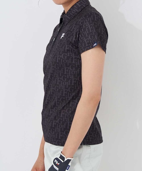 FILA GOLF(フィラゴルフ )の「【FILA GOLF/フィラゴルフ】レディース半袖シャツ ゴルフ(シャツ/ブラウス・レディース・ホワイト/ブラック/グレー・MEDIUM/LARGE/X-LARGE)」の15枚目の写真