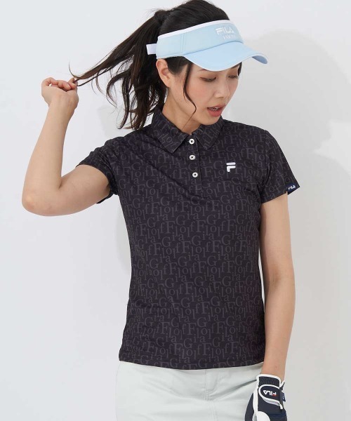 FILA GOLF(フィラゴルフ )の「【FILA GOLF/フィラゴルフ】レディース半袖シャツ ゴルフ(シャツ/ブラウス・レディース・ホワイト/ブラック/グレー・MEDIUM/LARGE/X-LARGE)」の19枚目の写真