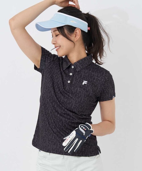 FILA GOLF(フィラゴルフ )の「【FILA GOLF/フィラゴルフ】レディース半袖シャツ ゴルフ(シャツ/ブラウス・レディース・ホワイト/ブラック/グレー・MEDIUM/LARGE/X-LARGE)」の20枚目の写真