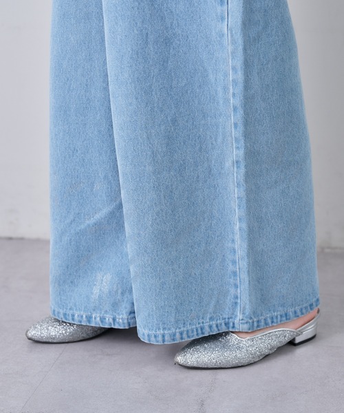 チャオパニックティピー　WILLOWデニムサロペット　ブルー CIAOPANIC TYPY｜【WILLOW】デニムサロペット | Rakuten Fashion