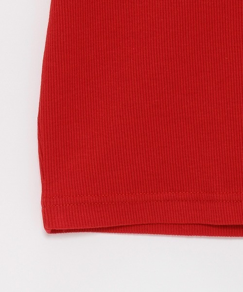 LOVETOXIC(ラブトキシック)の「【吸水速乾】クロップドテレコ半T(Tシャツ/カットソー・キッズ・ブラック/レッド/マルチ/オフホワイト/サックスブルー・S/M/L)」の16枚目の写真