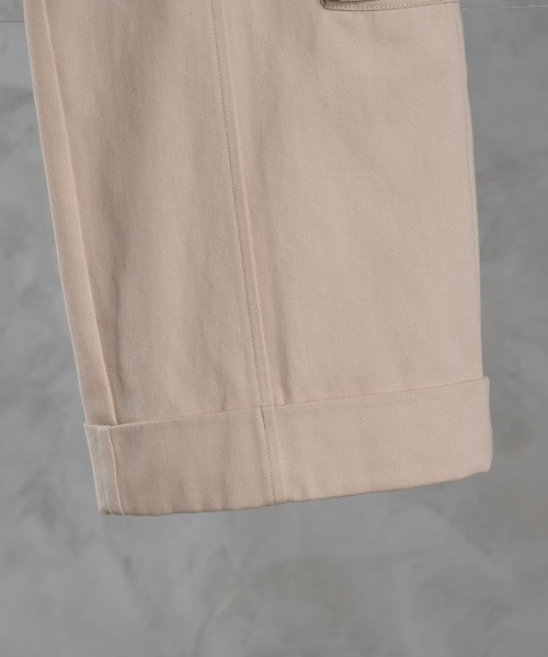 adree(アドリー)の「loose fit belt cotton cargo pants / ルーズフィットベルトコットンカーゴパンツ(カーゴパンツ・レディース・ブラック/ベージュ・SMALL/MEDIUM)」の16枚目の写真