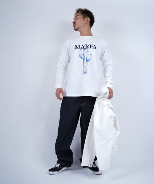 #Re:room(リルーム)の「マーファエンブロイダリーロングスリーブ(Tシャツ/カットソー・メンズ・ホワイト/ブラック・M-L/S-M)」の6枚目の写真