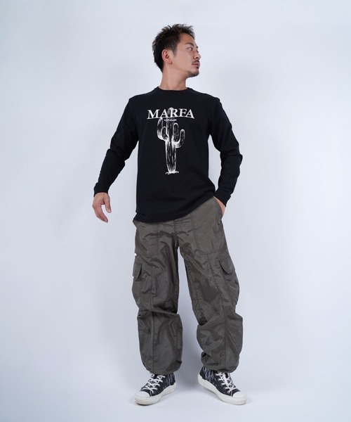 #Re:room(リルーム)の「マーファエンブロイダリーロングスリーブ(Tシャツ/カットソー・メンズ・ホワイト/ブラック・M-L/S-M)」の9枚目の写真