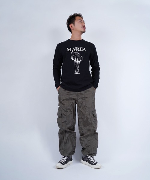 #Re:room(リルーム)の「マーファエンブロイダリーロングスリーブ(Tシャツ/カットソー・メンズ・ホワイト/ブラック・M-L/S-M)」の10枚目の写真