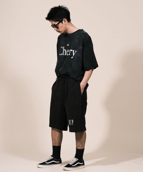 RePRODUCTION LABEL（リプロダクションレーベル）の「【ユニセックス】【RePRODUCTION LABEL / リプロダクションレーベル】ヴィンテージライク スウェットショーツ（スウェットパンツ・レディース・グレー/ブラック・FREE）」の22枚目の写真