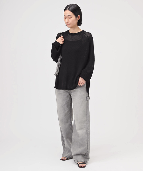 AP STUDIO(エーピーストゥディオ)の「【BRENTELLA/ブレンテッラ】4cm single strap sandal(サンダル・レディース・ブラック・38.5/35.5)」の2枚目の写真