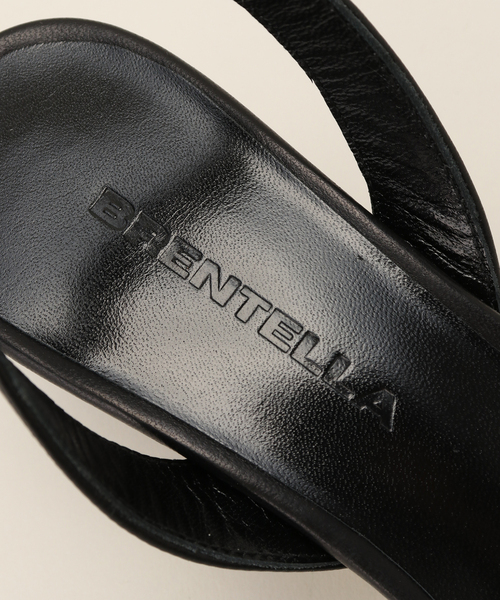 AP STUDIO(エーピーストゥディオ)の「【BRENTELLA/ブレンテッラ】4cm single strap sandal(サンダル・レディース・ブラック・38.5/35.5)」の15枚目の写真
