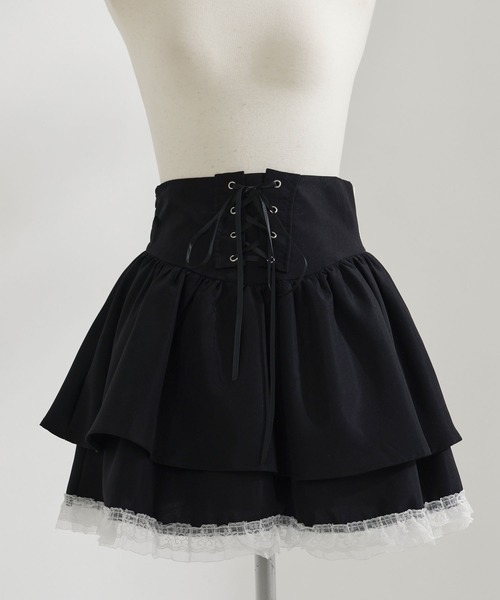 Diable baiser（ディアブルベーゼ）の「セーラーカラーブラウス学生服風セットアップ3点セット（セットアップ・レディース・ホワイト・LARGE/MEDIUM/SMALL）」の9枚目の写真