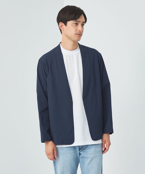 gim（ジム）の「＜gim＞24s リンクス チェック クルーネック Tシャツ -吸水速乾-（Tシャツ/カットソー・メンズ・ブラック/ベージュ/ホワイト・L/S/M）」の13枚目の写真