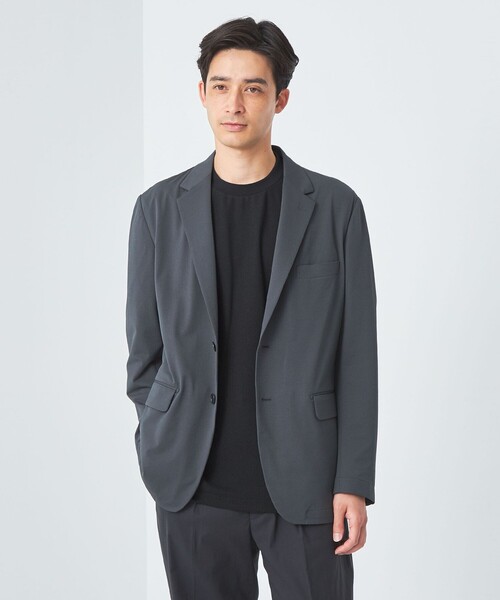 gim（ジム）の「＜gim＞24s リンクス チェック クルーネック Tシャツ -吸水速乾-（Tシャツ/カットソー・メンズ・ブラック/ベージュ/ホワイト・L/S/M）」の16枚目の写真