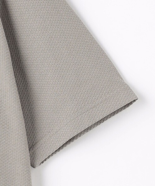 gim（ジム）の「＜gim＞24s リンクス チェック クルーネック Tシャツ -吸水速乾-（Tシャツ/カットソー・メンズ・ブラック/ベージュ/ホワイト・L/S/M）」の19枚目の写真