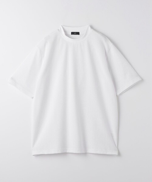 gim（ジム）の「＜gim＞24s リンクス チェック クルーネック Tシャツ -吸水速乾-（Tシャツ/カットソー・メンズ・ブラック/ベージュ/ホワイト・L/S/M）」の21枚目の写真