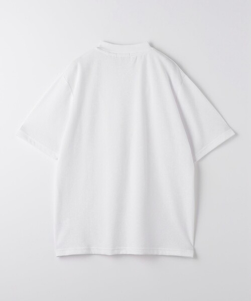 gim（ジム）の「＜gim＞24s リンクス チェック クルーネック Tシャツ -吸水速乾-（Tシャツ/カットソー・メンズ・ブラック/ベージュ/ホワイト・L/S/M）」の22枚目の写真