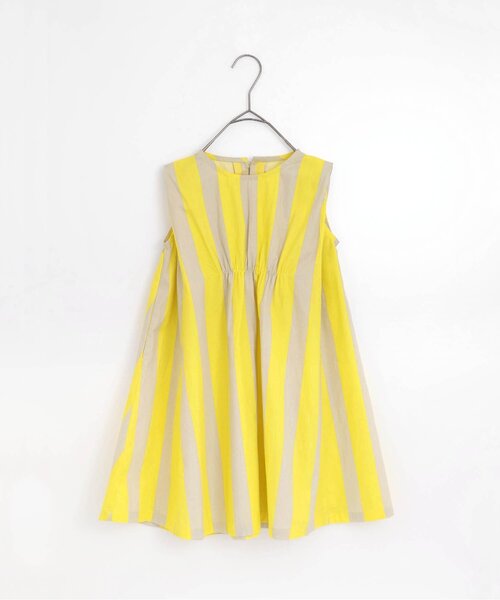 p.premier（ピードットプルミエ）の「イロチ買いしたい総柄フレアワンピース（ワンピース・キッズ・ブラック/レッド/オフホワイト/イエロー/ラベンダー/グリーン/ブルー・120/80/130/140/90/100/110）」の6枚目の写真