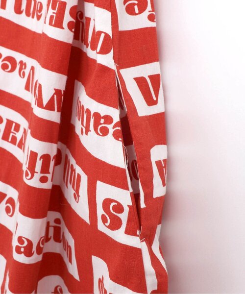 p.premier（ピードットプルミエ）の「イロチ買いしたい総柄フレアワンピース（ワンピース・キッズ・ブラック/レッド/オフホワイト/イエロー/ラベンダー/グリーン/ブルー・120/80/130/140/90/100/110）」の12枚目の写真