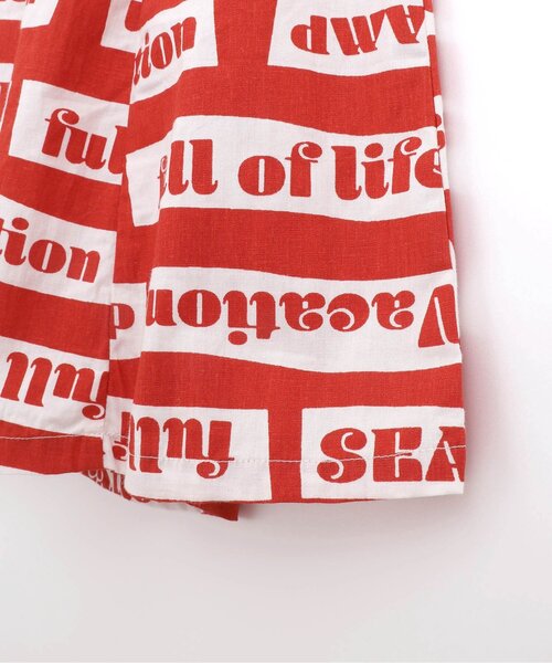 p.premier（ピードットプルミエ）の「イロチ買いしたい総柄フレアワンピース（ワンピース・キッズ・ブラック/レッド/オフホワイト/イエロー/ラベンダー/グリーン/ブルー・120/80/130/140/90/100/110）」の14枚目の写真