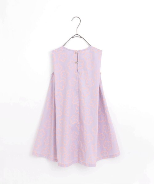 p.premier（ピードットプルミエ）の「イロチ買いしたい総柄フレアワンピース（ワンピース・キッズ・ブラック/レッド/オフホワイト/イエロー/ラベンダー/グリーン/ブルー・120/80/130/140/90/100/110）」の17枚目の写真