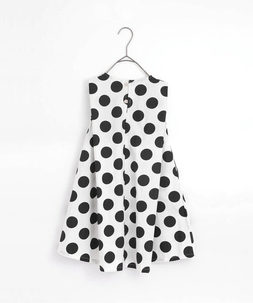 p.premier（ピードットプルミエ）の「イロチ買いしたい総柄フレアワンピース（ワンピース・キッズ・ブラック/レッド/オフホワイト/イエロー/ラベンダー/グリーン/ブルー・120/80/130/140/90/100/110）」の18枚目の写真