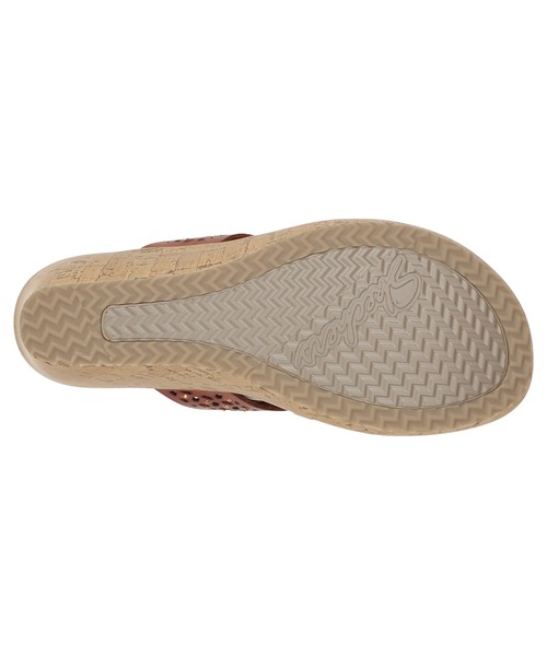 SKECHERS（スケッチャーズ）の「SKECHERS BEVERLEE-PIER STROLL / スケッチャーズ ビバリーピア・ストロール（サンダル・レディース・ブラック/レッド・22cm/23cm/24cm/25cm/26cm/27cm）」の8枚目の写真