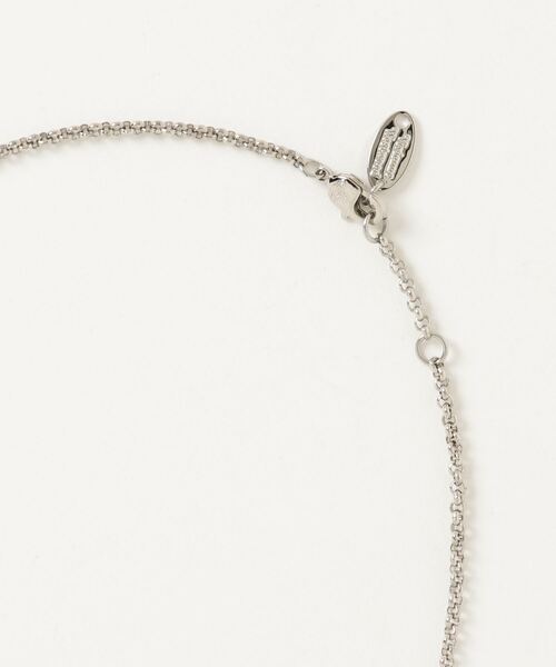 Vivienne Westwood MAN(ヴィヴィアンウエストウッドマン)の「"MAN MINI BAS RELIEF ORB" ネックレス【249814 MBRP2】(ネックレス・メンズ・シルバー/ガンメタ/ゴールド・FREE)」の8枚目の写真