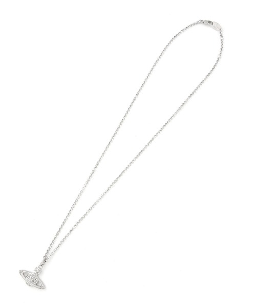 Vivienne Westwood MAN(ヴィヴィアンウエストウッドマン)の「"MAN MINI BAS RELIEF ORB" ネックレス【249814 MBRP2】(ネックレス・メンズ・シルバー/ガンメタ/ゴールド・FREE)」の5枚目の写真
