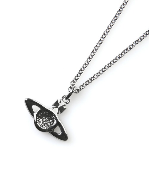 Vivienne Westwood MAN(ヴィヴィアンウエストウッドマン)の「"MAN MINI BAS RELIEF ORB" ネックレス【249814 MBRP2】(ネックレス・メンズ・シルバー/ガンメタ/ゴールド・FREE)」の10枚目の写真