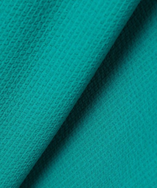 サッカーストレッチパフ袖 ワンピース（ワンピース）｜ANAYI（アナイ）