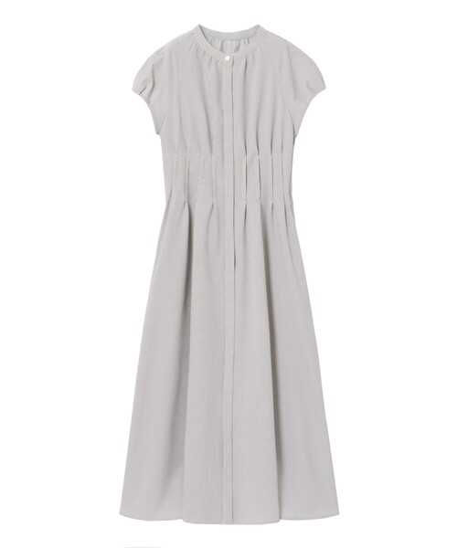 サッカーストレッチパフ袖 ワンピース（ワンピース）｜ANAYI（アナイ）