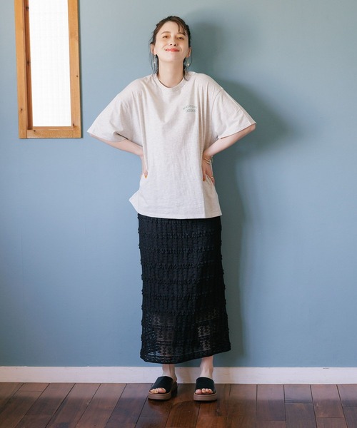 studio CLIP（スタディオクリップ）の「アソートヴィンテージライクTシャツ（Tシャツ/カットソー・レディース・ナチュラル/オフホワイト/ライトグレー/オレンジ・FREE）」の11枚目の写真