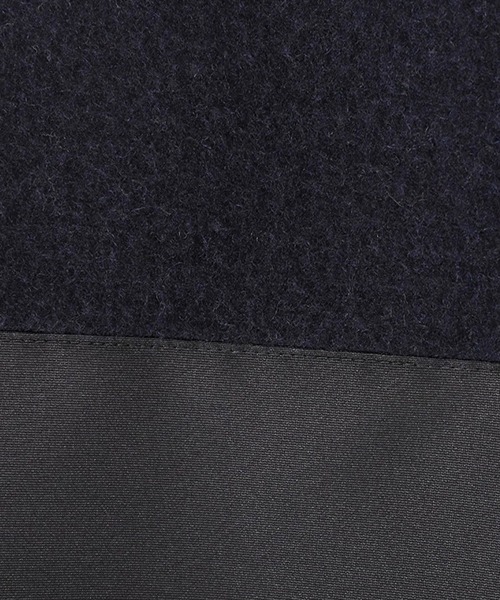 URU（ウル）の「URU / ウル：WOOL CASHMERE FLEECE - ZIP UP BLOUSON：23FWCF02[COR]（ブルゾン・メンズ・ダークネイビー・2）」の7枚目の写真