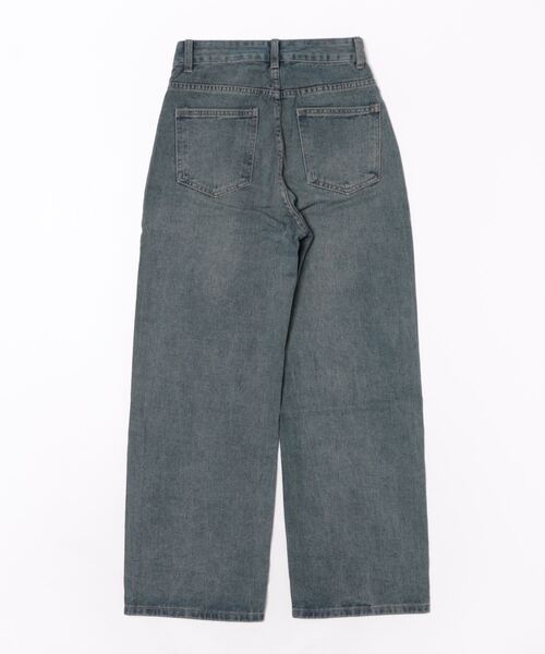 ラガス ラメ ペイント スタッズ デニム パンツ キラキラスタッズデニム【RL】（デニムパンツ）｜RiLi（リリ）の