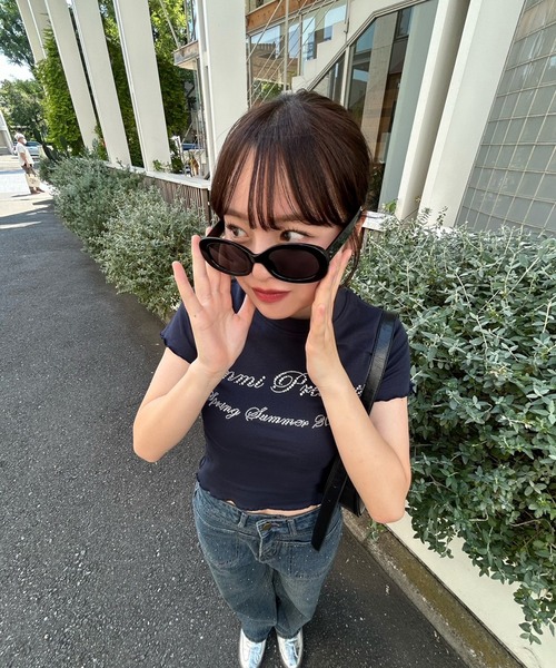 RiLi（リリ）の「キラキラスタッズデニム【RL】（デニムパンツ・レディース・ブルー・M/S/XS）」の5枚目の写真