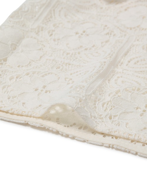 ROPE' PICNIC（ロペピクニック）の「レイヤードレースビスチェ（キャミソール・レディース・ブラック/オフホワイト/イエロー系その他3・FREE）」の10枚目の写真